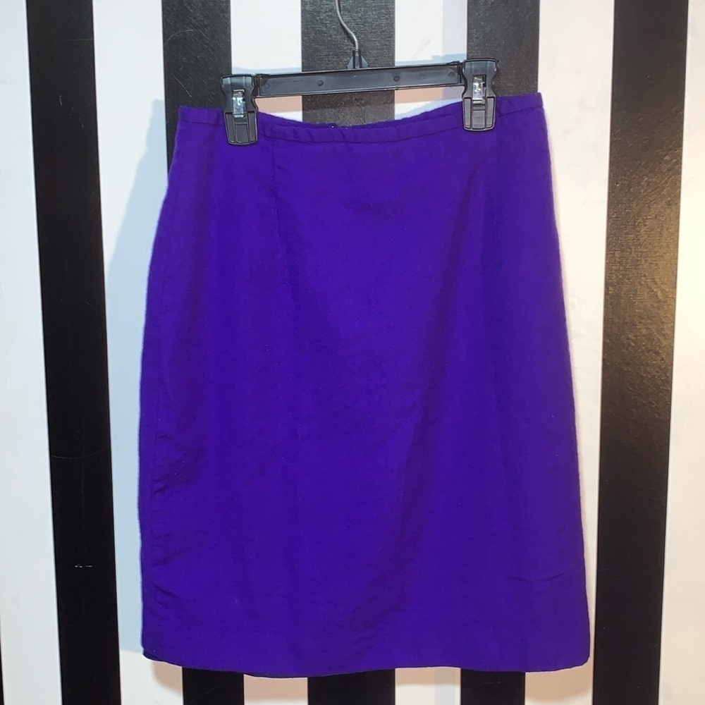 100% Wool Pencil Skirt 4/6 Small Womanβs Classic Office Vixen Business Casual